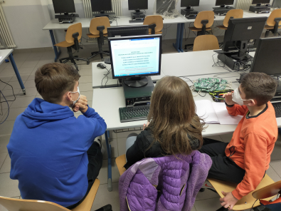 La squadra di Predazzo alla finale delle Olimpiadi di Problem Solving