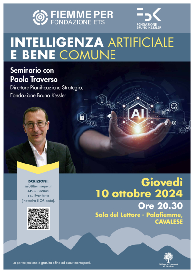 Seminario "Intelligenza Artificiale e bene comune"
