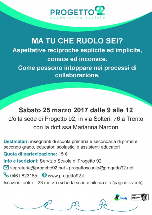 Ma tu che ruolo sei?