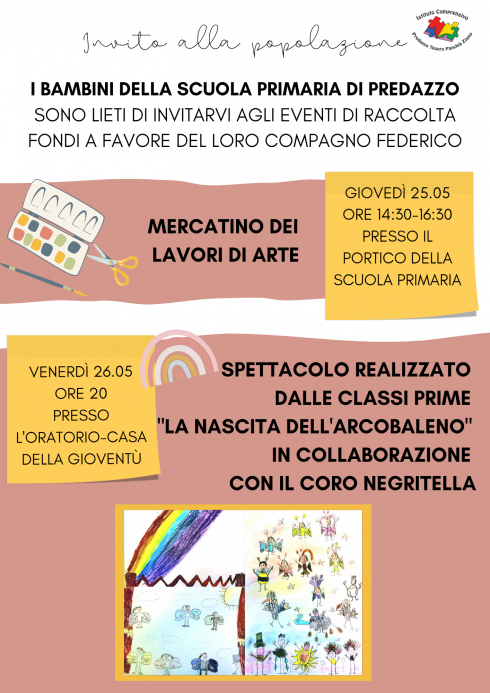 Mercatino e Spettacolo per Federico